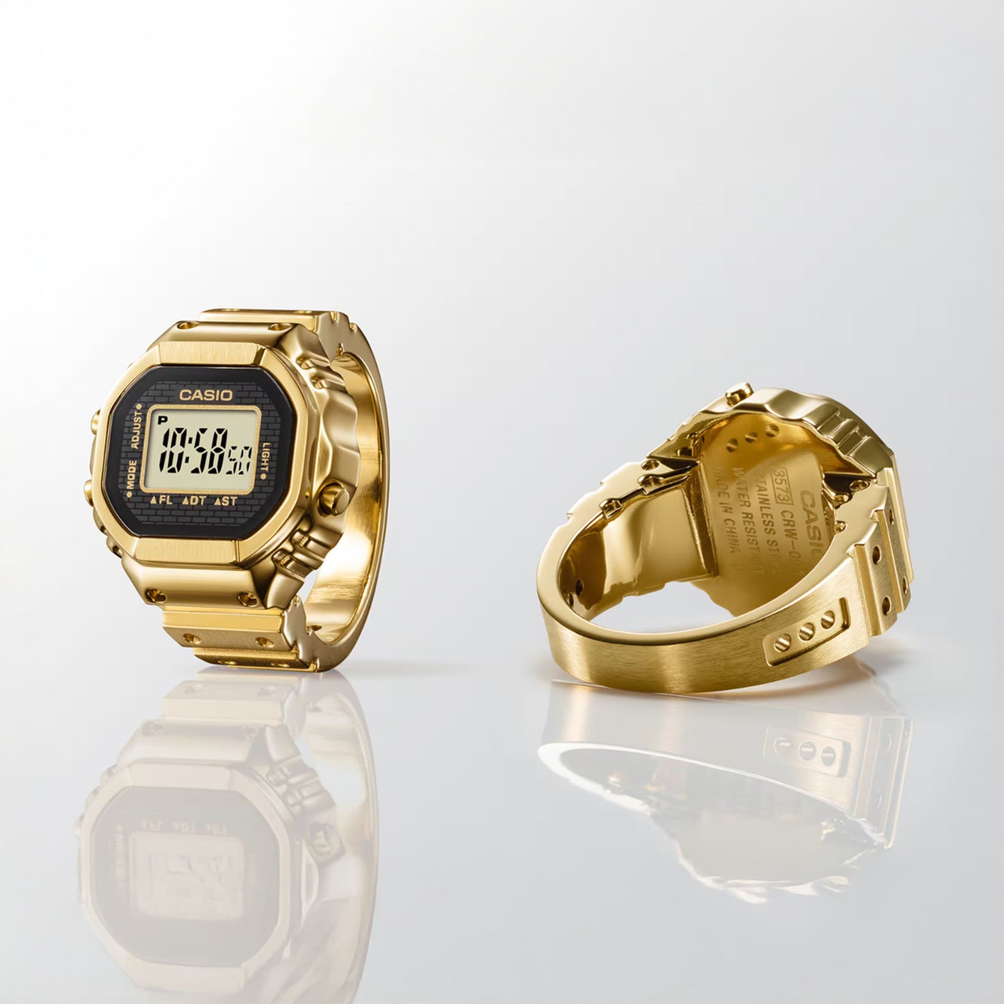 Casio Ring Watch - Gold
