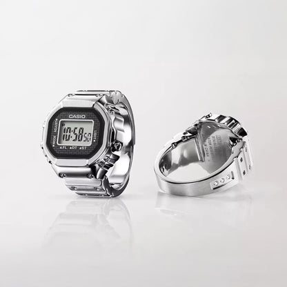 Casio Ring Watch - Silver
