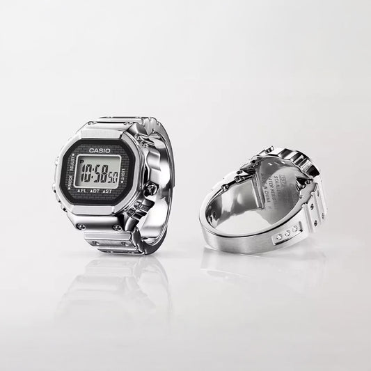 Casio Ring Watch - Silver