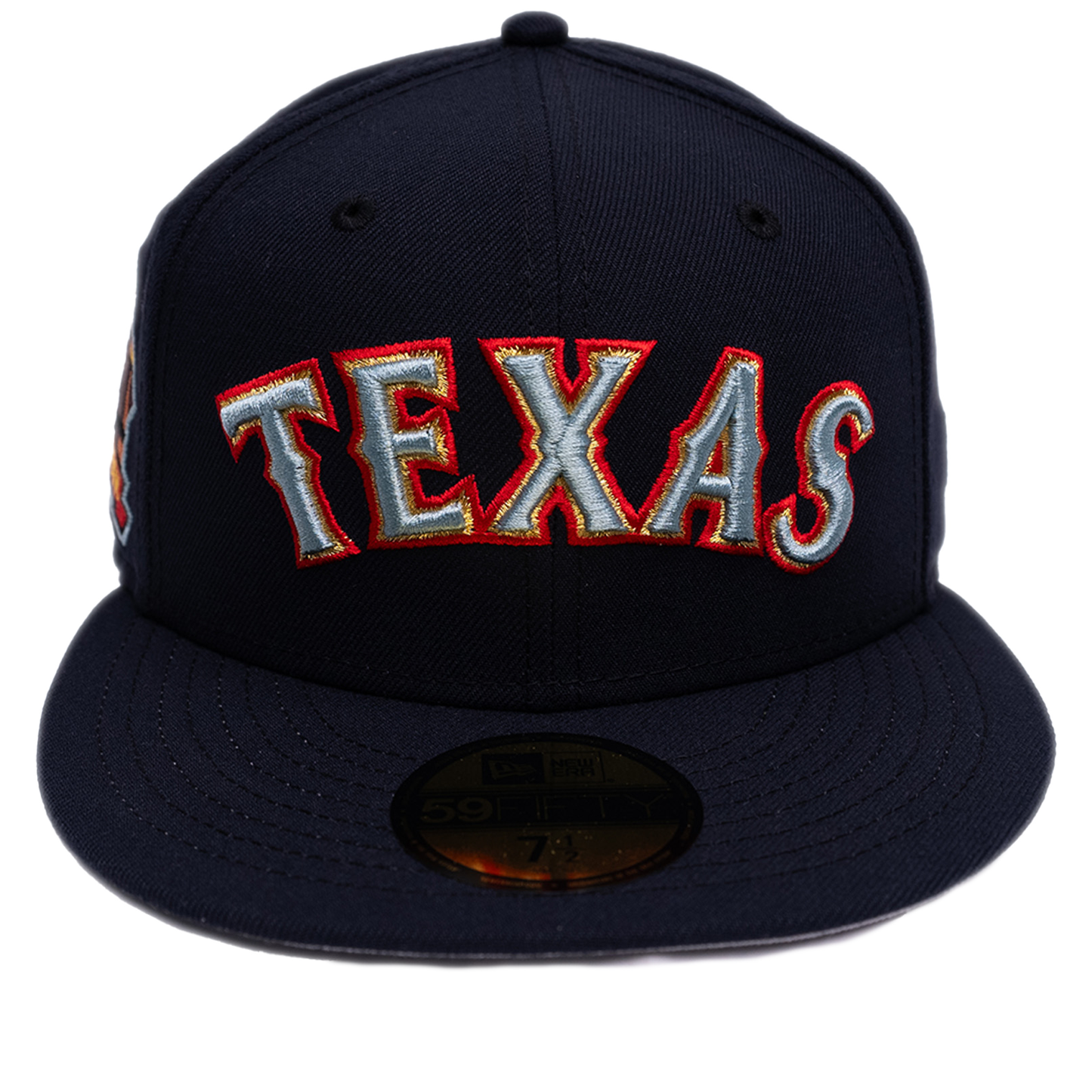 New Era Texas Rangers 59Fifty Fitted Hat - Navy