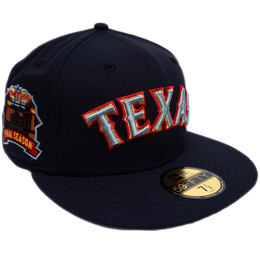 New Era Texas Rangers 59Fifty Fitted Hat - Navy