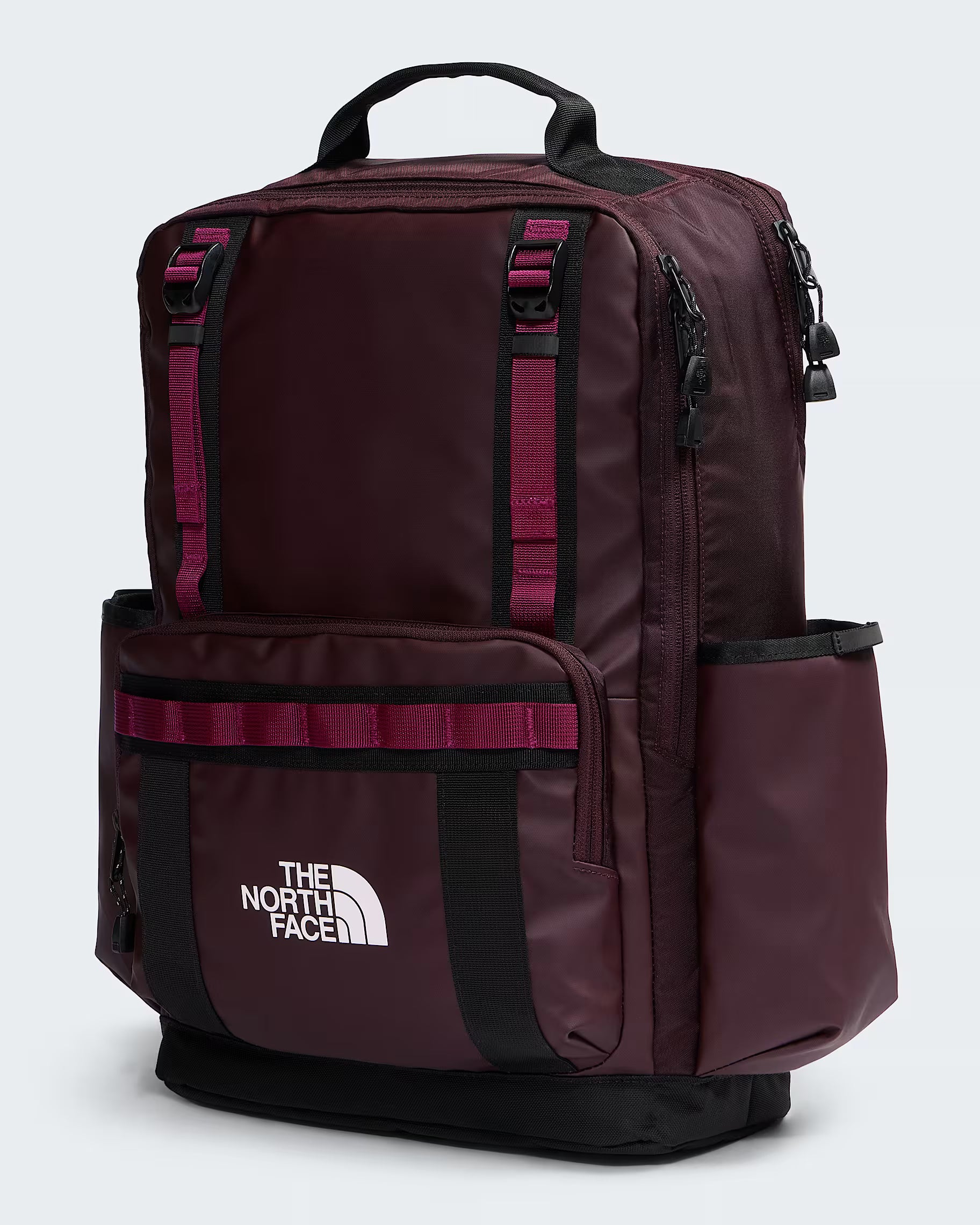 The North Face Base Camp Daypack - Deep Burgundy/TNF Black
