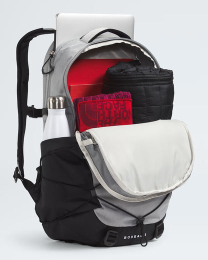 The North Face Borealis Backpack - Meld Grey Dark Heather/TNF Black