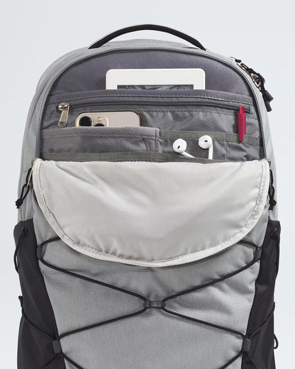 The North Face Borealis Backpack - Meld Grey Dark Heather/TNF Black