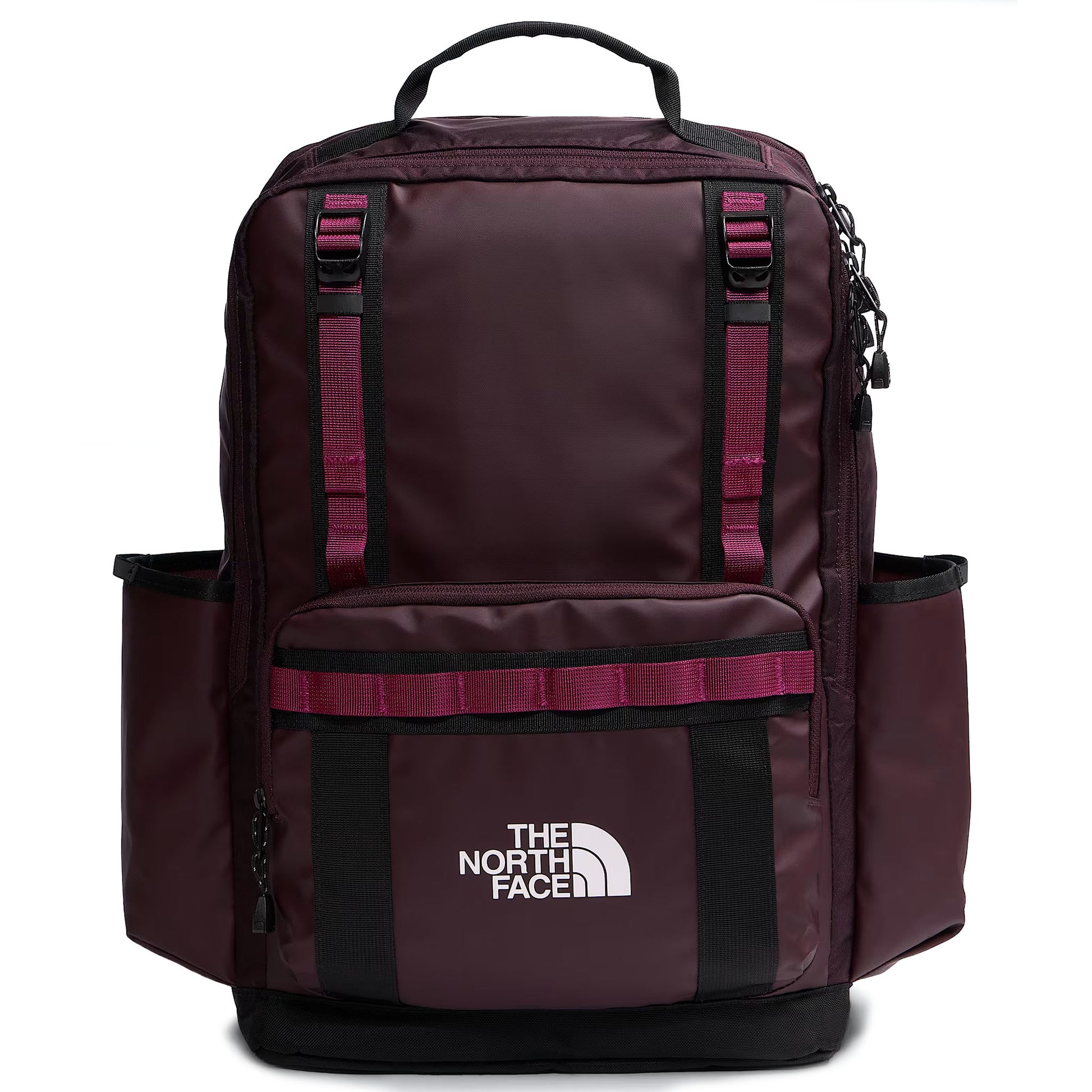 The North Face Base Camp Daypack - Deep Burgundy/TNF Black