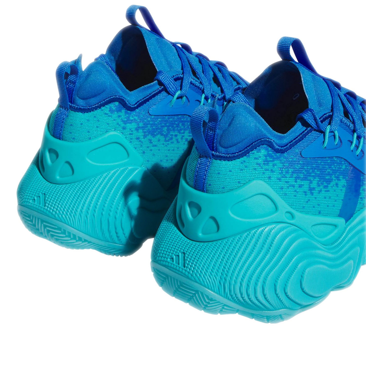 Grade School Adidas Trae Young 3 Basketball Shoes - Bright Blue