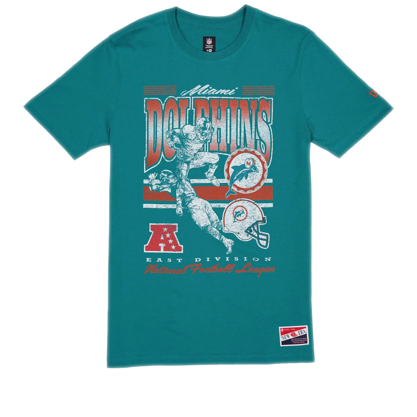 Men's New Era Miami Miami Dolphins T-Shirt - Teal