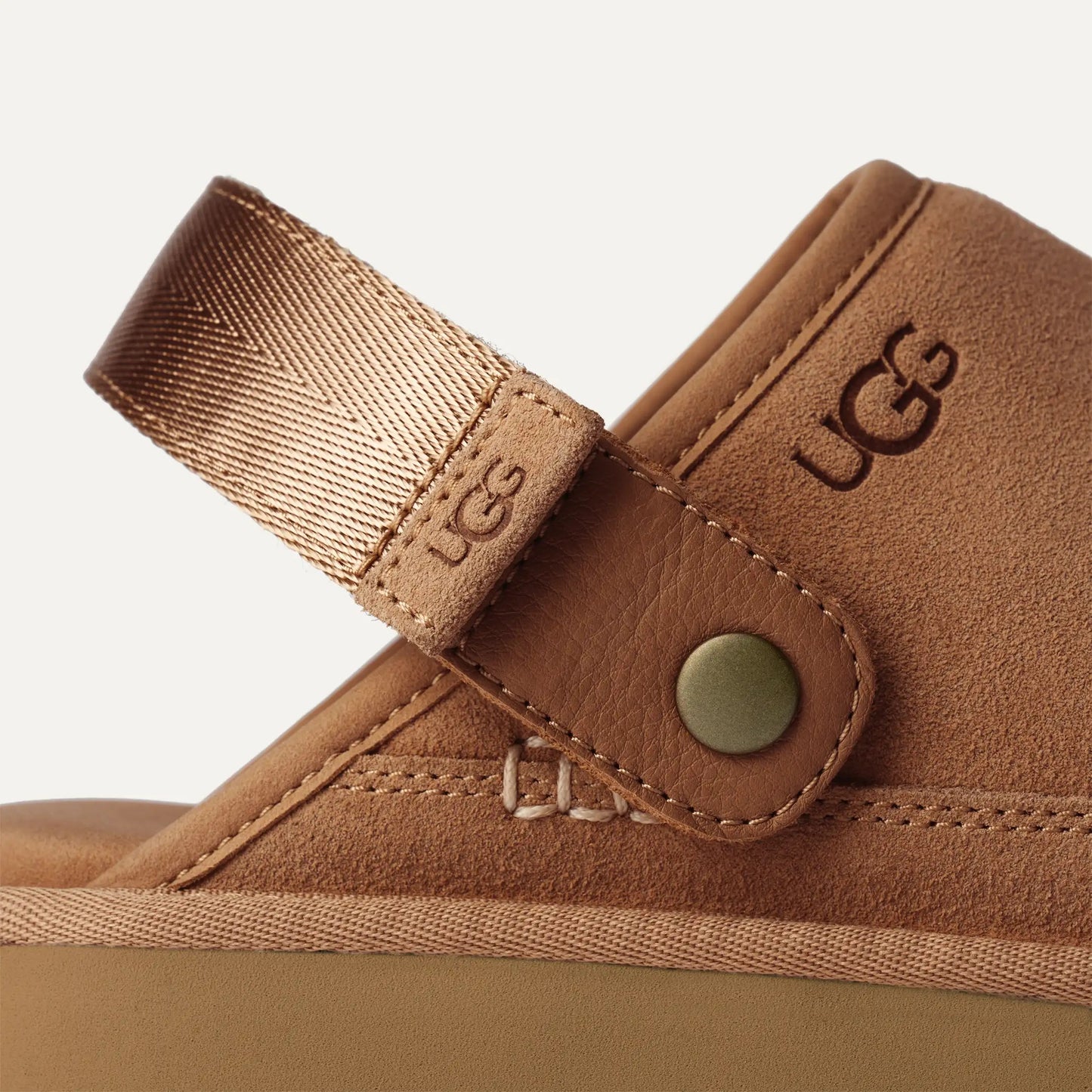 Men's Ugg Goldencoast Clog II - Chestnut
