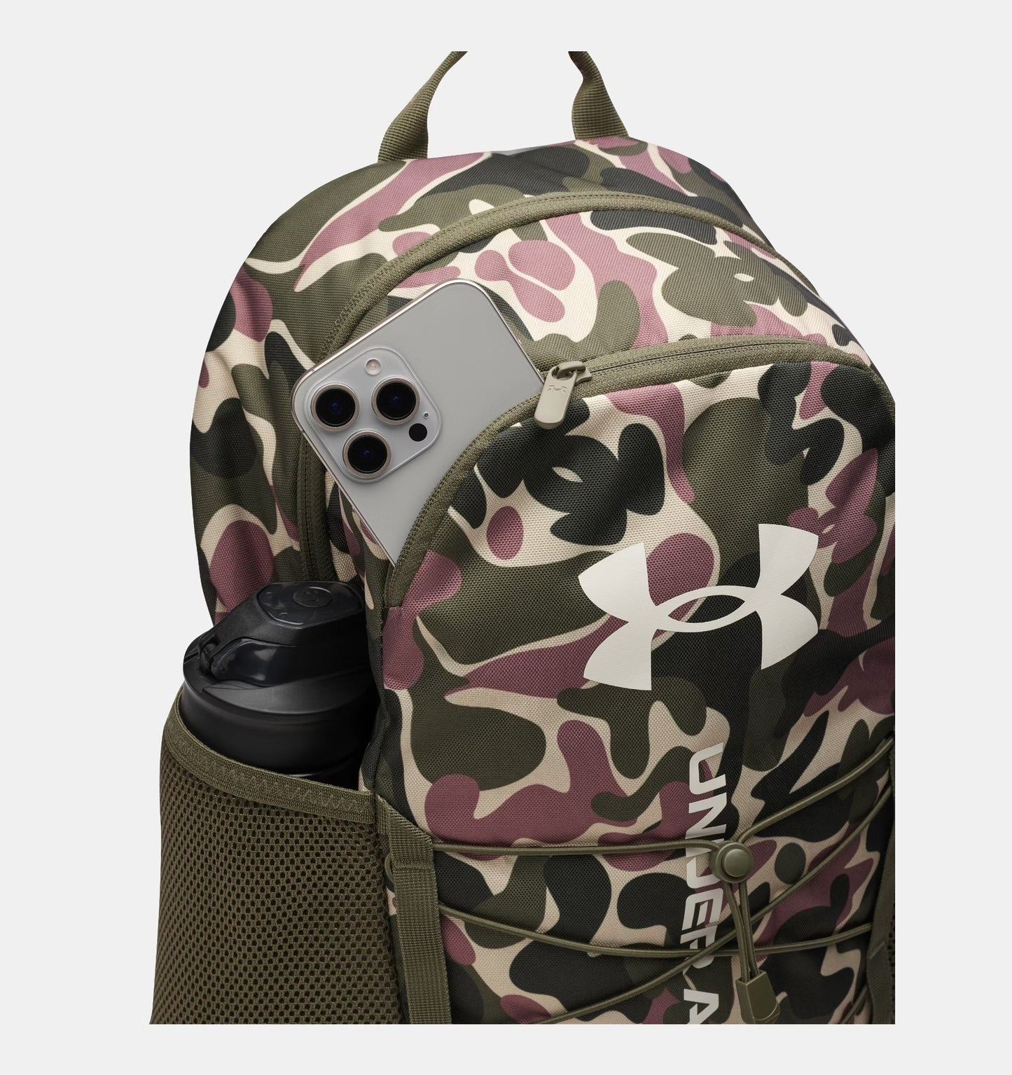 Under Armour Hustle Sport 6.0 - Marine OD Green/Summit White