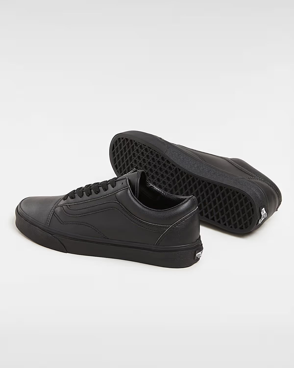 Mens Vans Old Skool Classic Tumble - Black