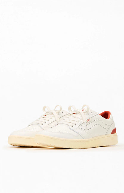 Men's Vans Court Low - Marshmallow / Burgundy