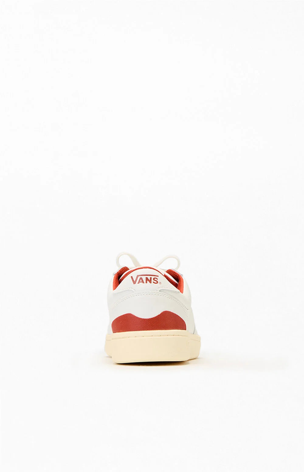 Men's Vans Court Low - Marshmallow / Burgundy