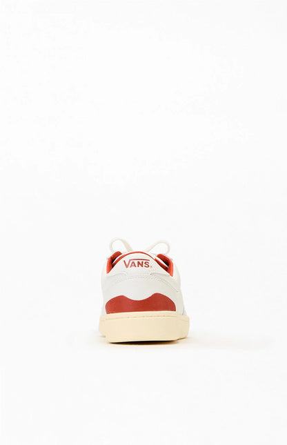 Men's Vans Court Low - Marshmallow / Burgundy