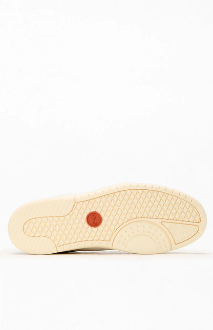 Men's Vans Court Low - Marshmallow / Burgundy