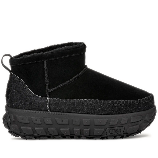 Men's Ugg Venture Daze Ultra Mini - Black/ Black Side