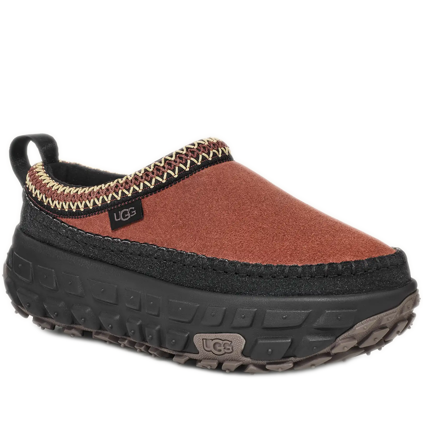 Men's Ugg Venture Daze Clog - Red Jasper/ Black