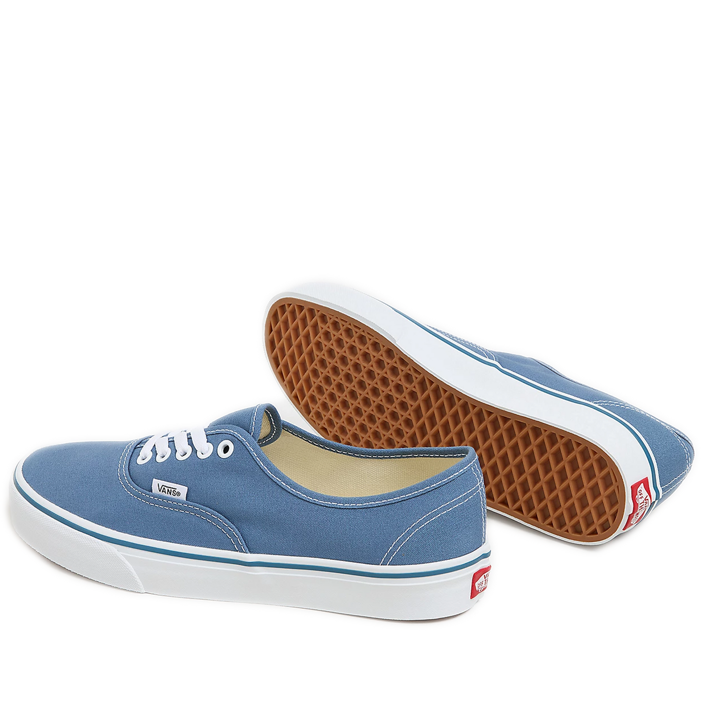 Grade School Vans Authentic Shoes - Navy Blue