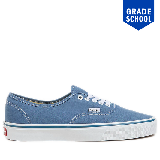 Grade School Vans Authentic Shoes - Navy Blue