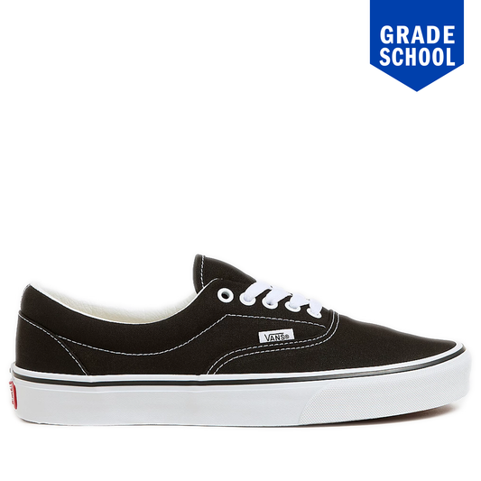 Grade School Vans Era Shoes - Black