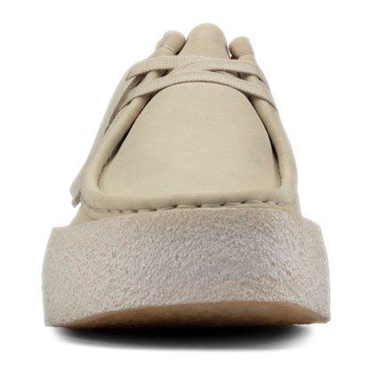 Men's Clarks Wallabee Cup - White Nubuck