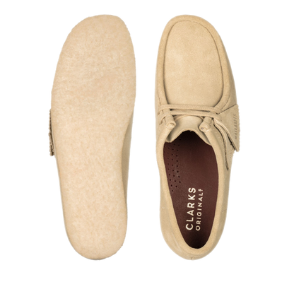 Men's Clarks Wallabee Low - Maple Suede