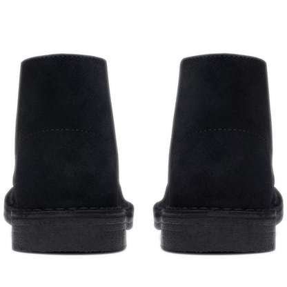 Women's Clarks Desert Boot - Black Suede