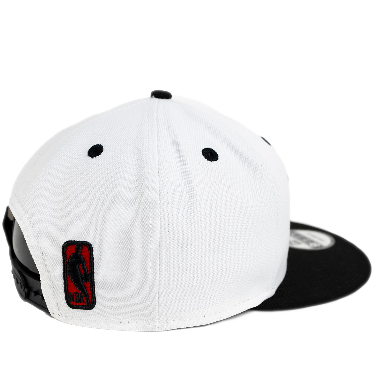 New Era Miami Heat 9FIFTY Adjustable Hat - White/ Black