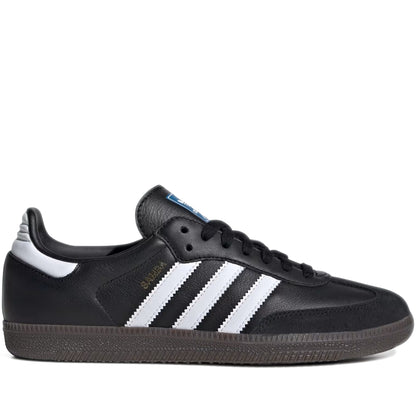 Women's Adidas Samba OG Shoes - Core Black/Cloud White/Gum