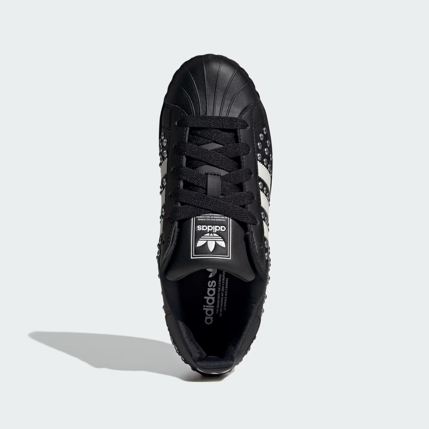 Women's Adidas Superstar II - Core Black / Zero Metallic