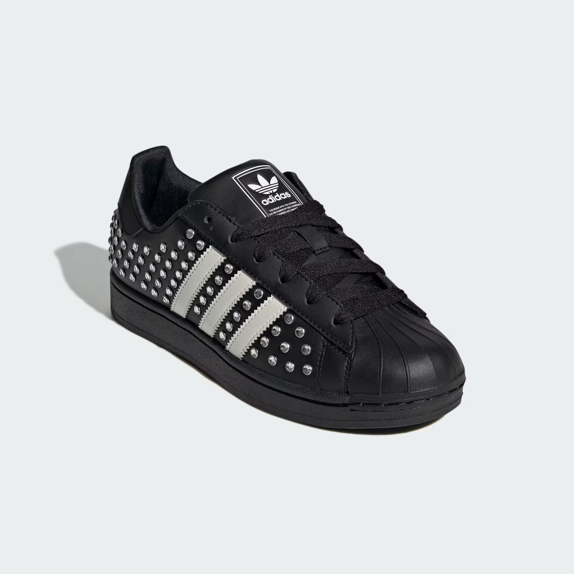 Women's Adidas Superstar II - Core Black / Zero Metallic