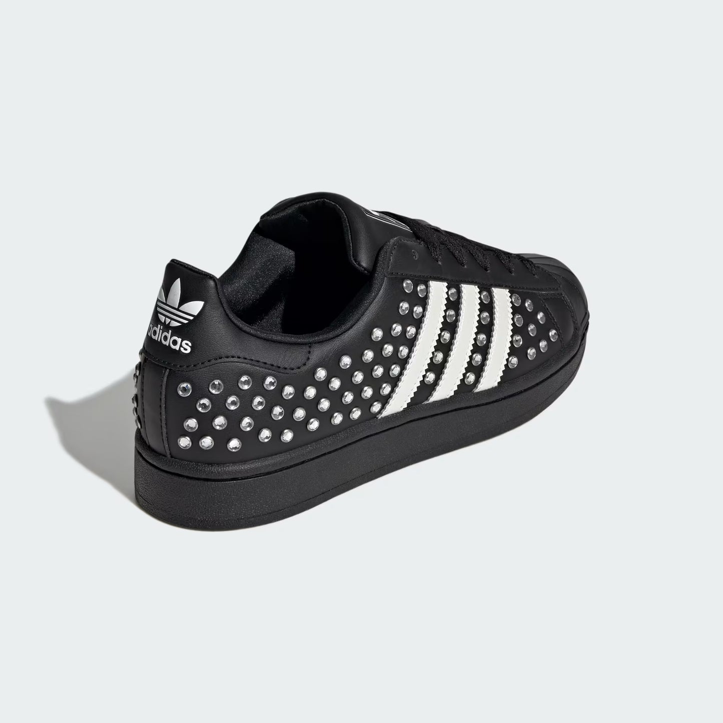 Women's Adidas Superstar II - Core Black / Zero Metallic