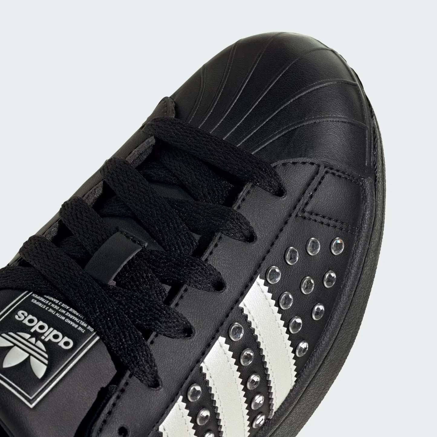 Women's Adidas Superstar II - Core Black / Zero Metallic