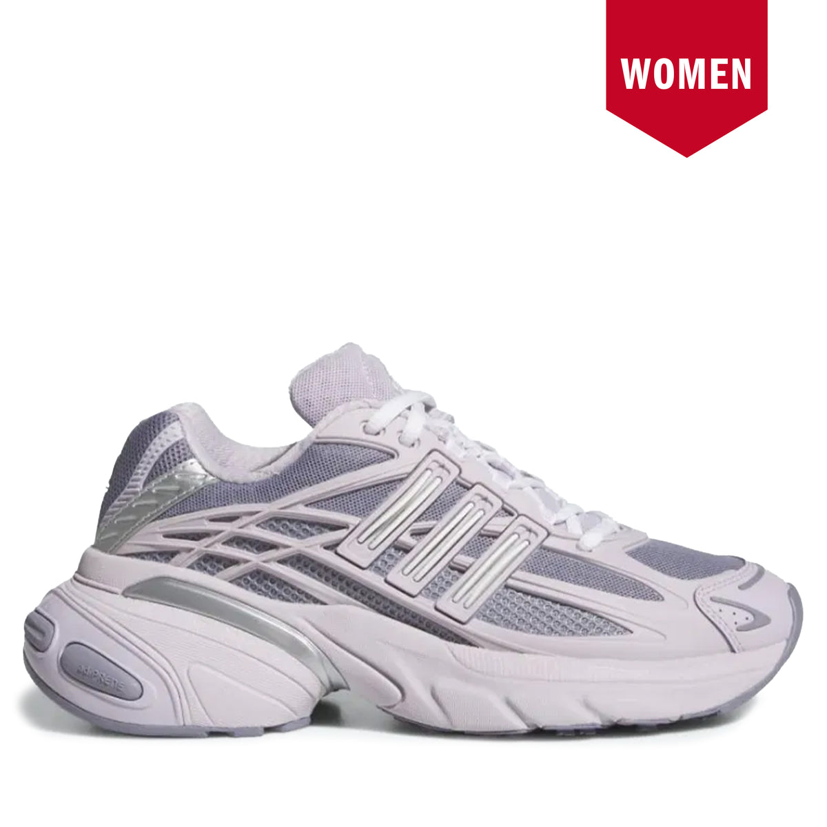 Women's Adidas Adistar Cushion XLG 2.0 - Silver Dawn / Silver Metallic