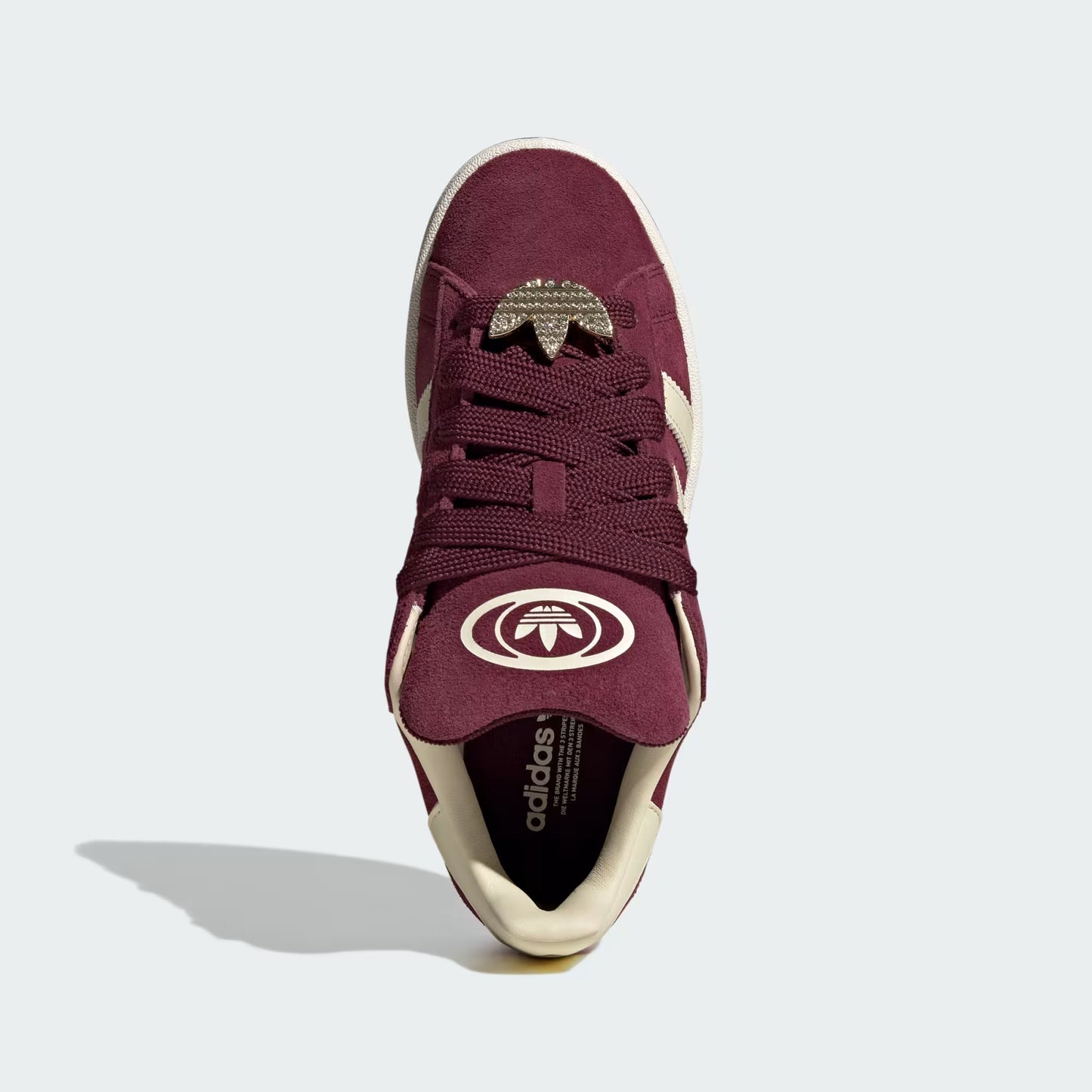 Women's Adidas Campus 00s - Maroon / Warm Vanilla / Gold Metallic