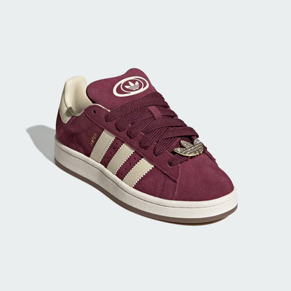 Women's Adidas Campus 00s - Maroon / Warm Vanilla / Gold Metallic