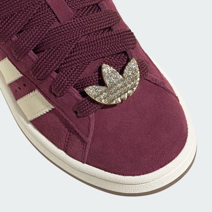 Women's Adidas Campus 00s - Maroon / Warm Vanilla / Gold Metallic