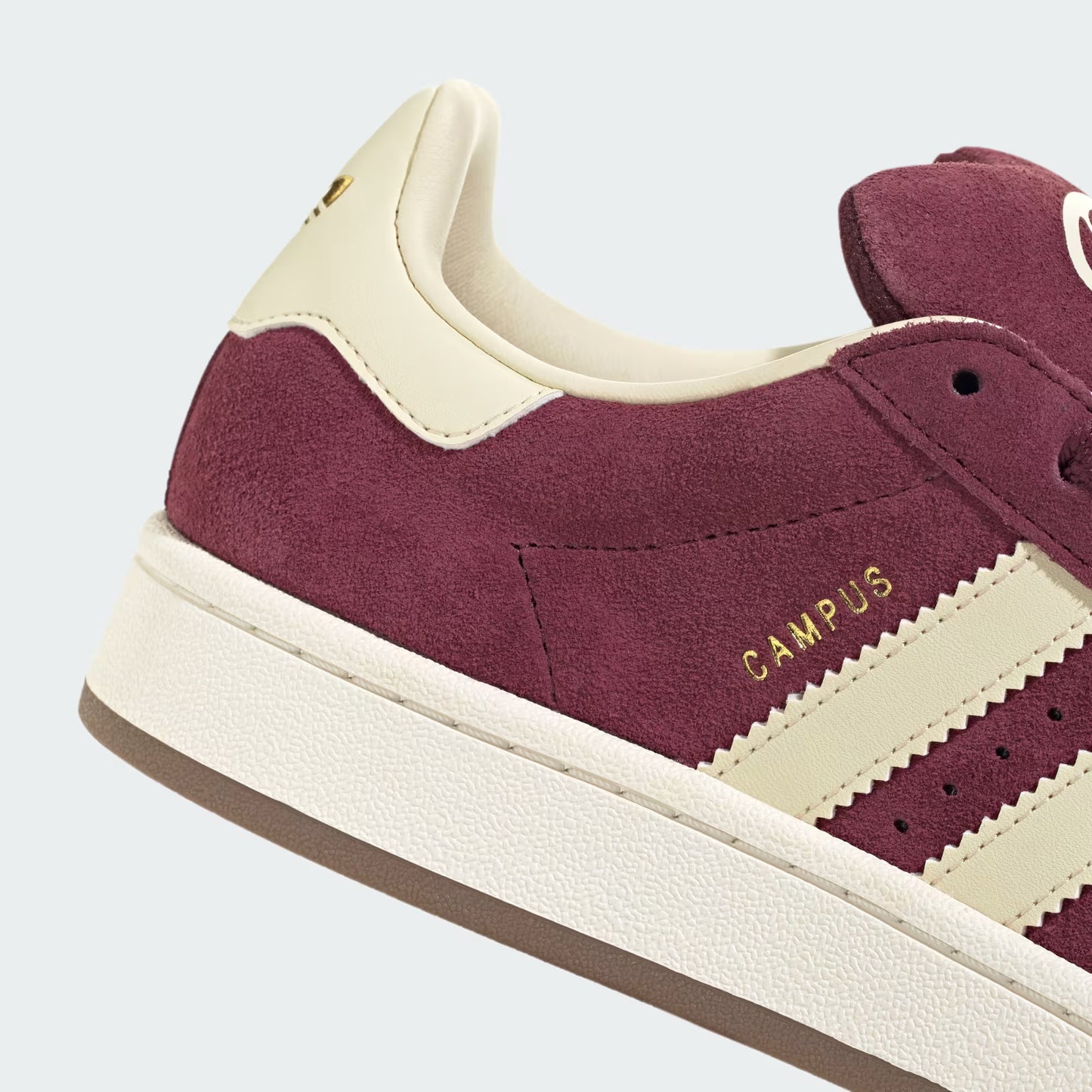 Women's Adidas Campus 00s - Maroon / Warm Vanilla / Gold Metallic