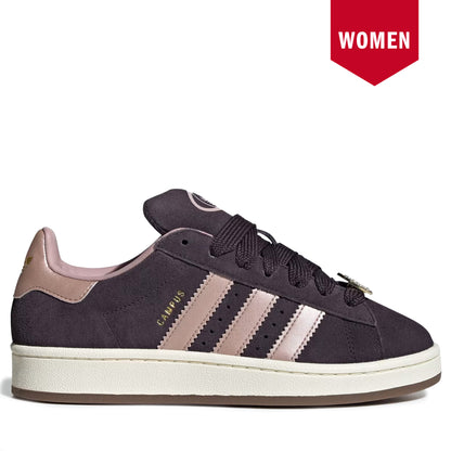Women's Adidas Campus 00s - Aurora Black / Grey / Gold Metallic Aurora Black Grey Gold Metallic