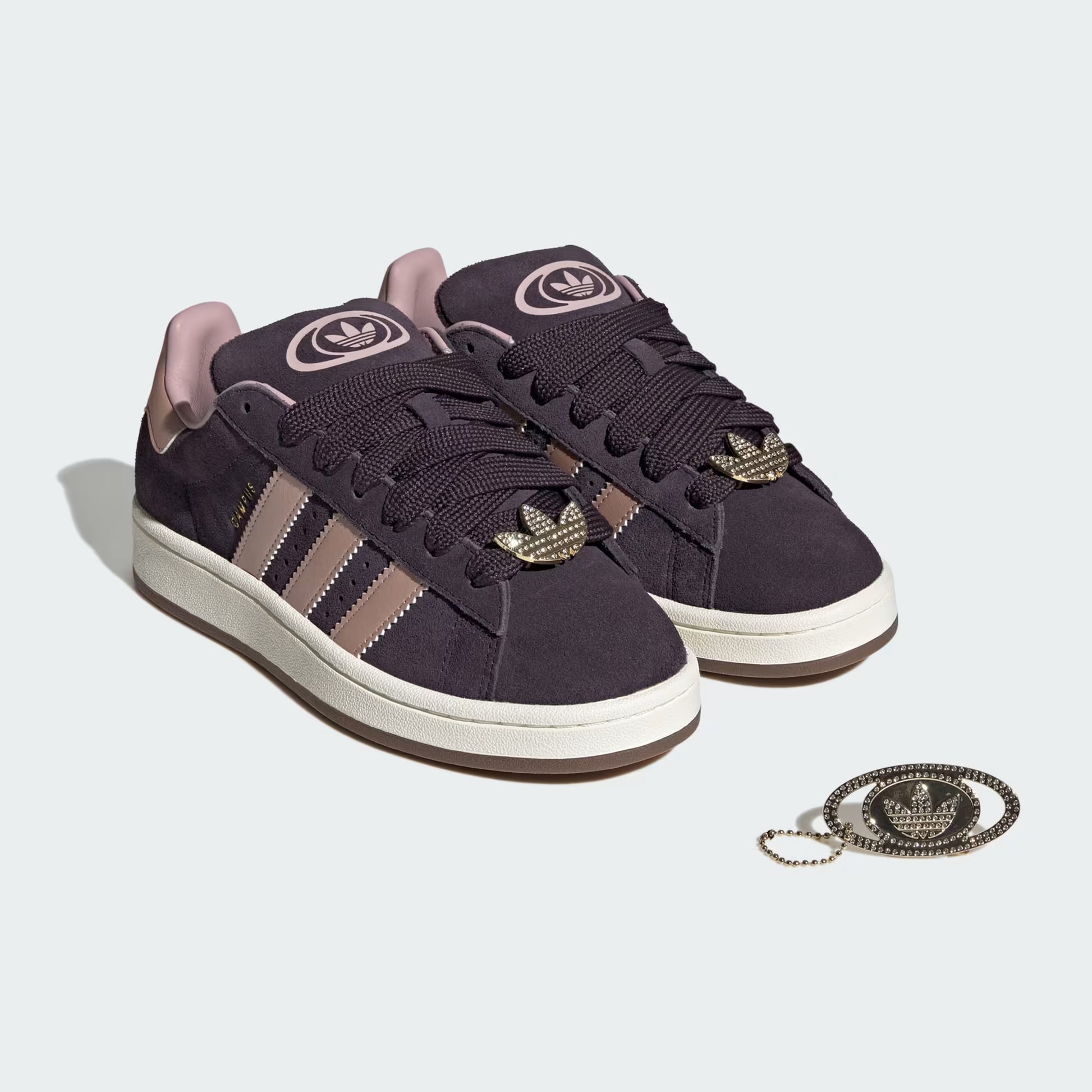 Women's Adidas Campus 00s - Aurora Black / Grey / Gold Metallic