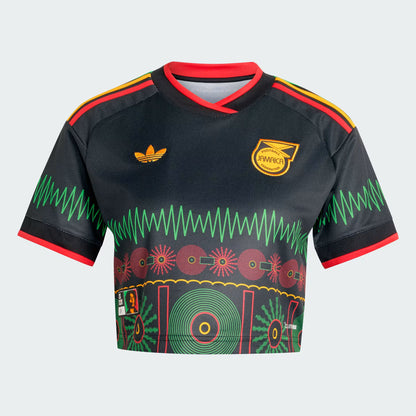 Women´s Adidas Jamaica 26 x Bob Marley Away Cropped Jersey
