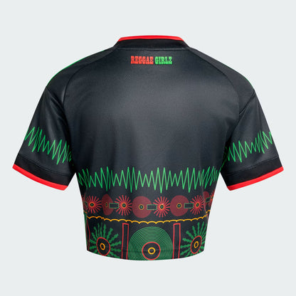Women´s Adidas Jamaica 26 x Bob Marley Away Cropped Jersey