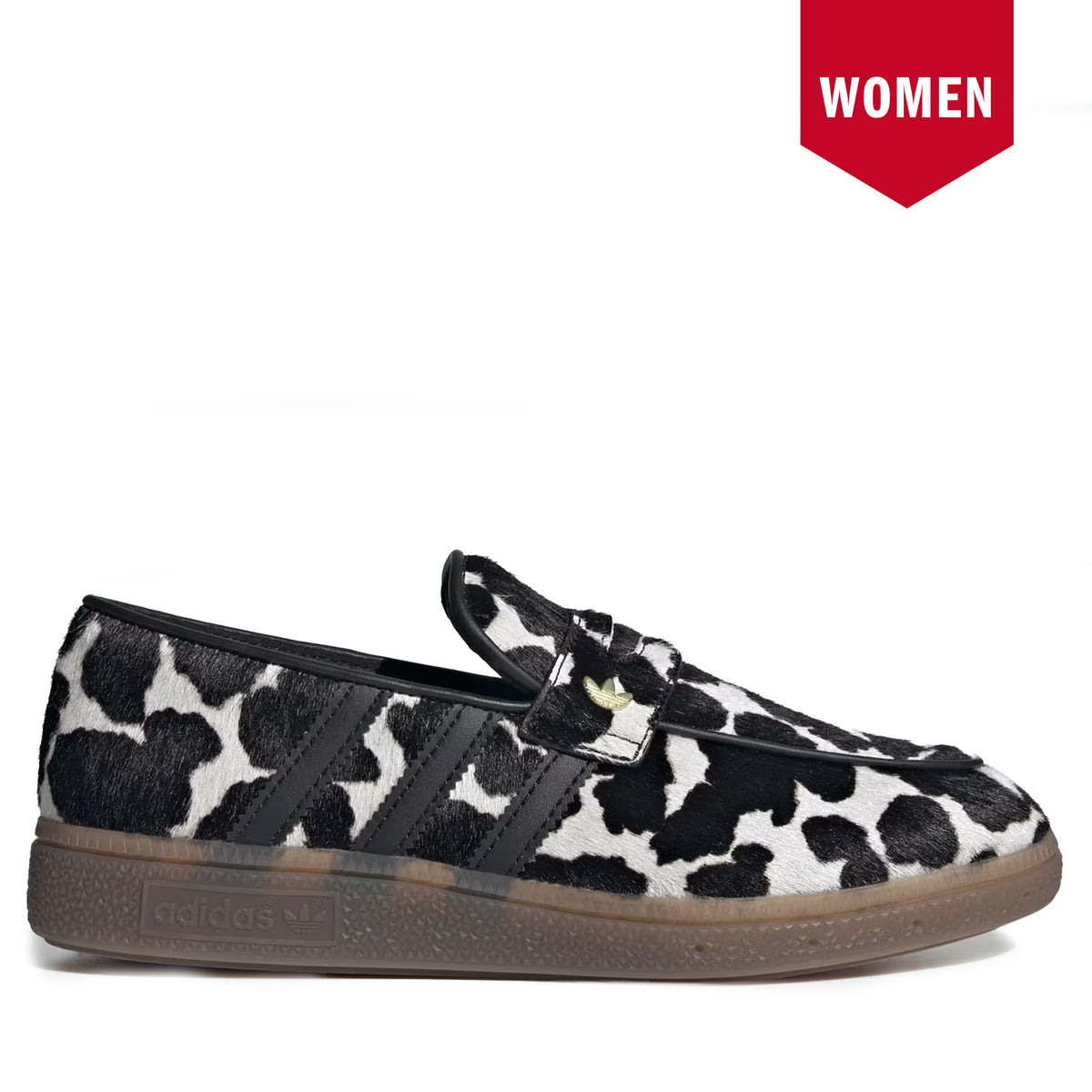 Women's Adidas Handball Spezial Loafer - Core Black / Gold Metallic Core Black Gold Metallic