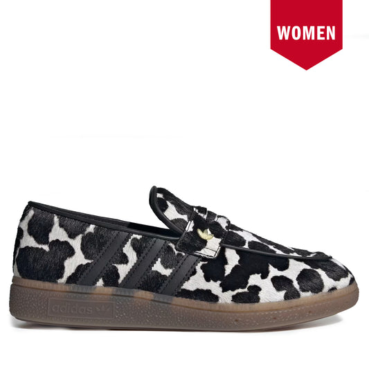 Women's Adidas Handball Spezial Loafer - Core Black / Gold Metallic