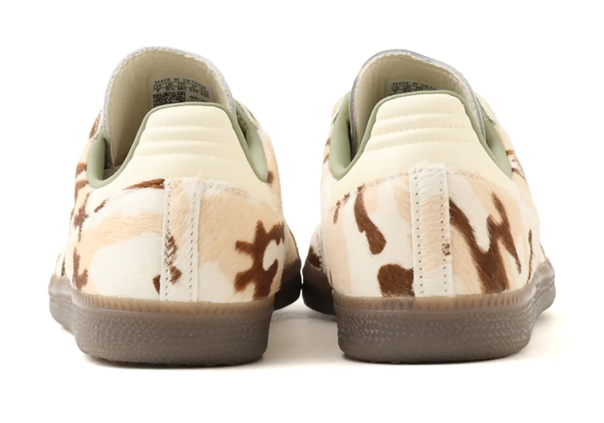 Women's Adidas Samba - Camo Cow Print