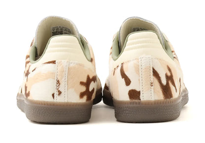 Women's Adidas Samba - Camo Cow Print