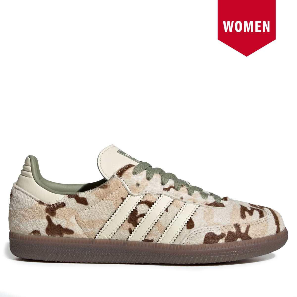 Women's Adidas Samba - Camo Cow Print Camo Cow Print