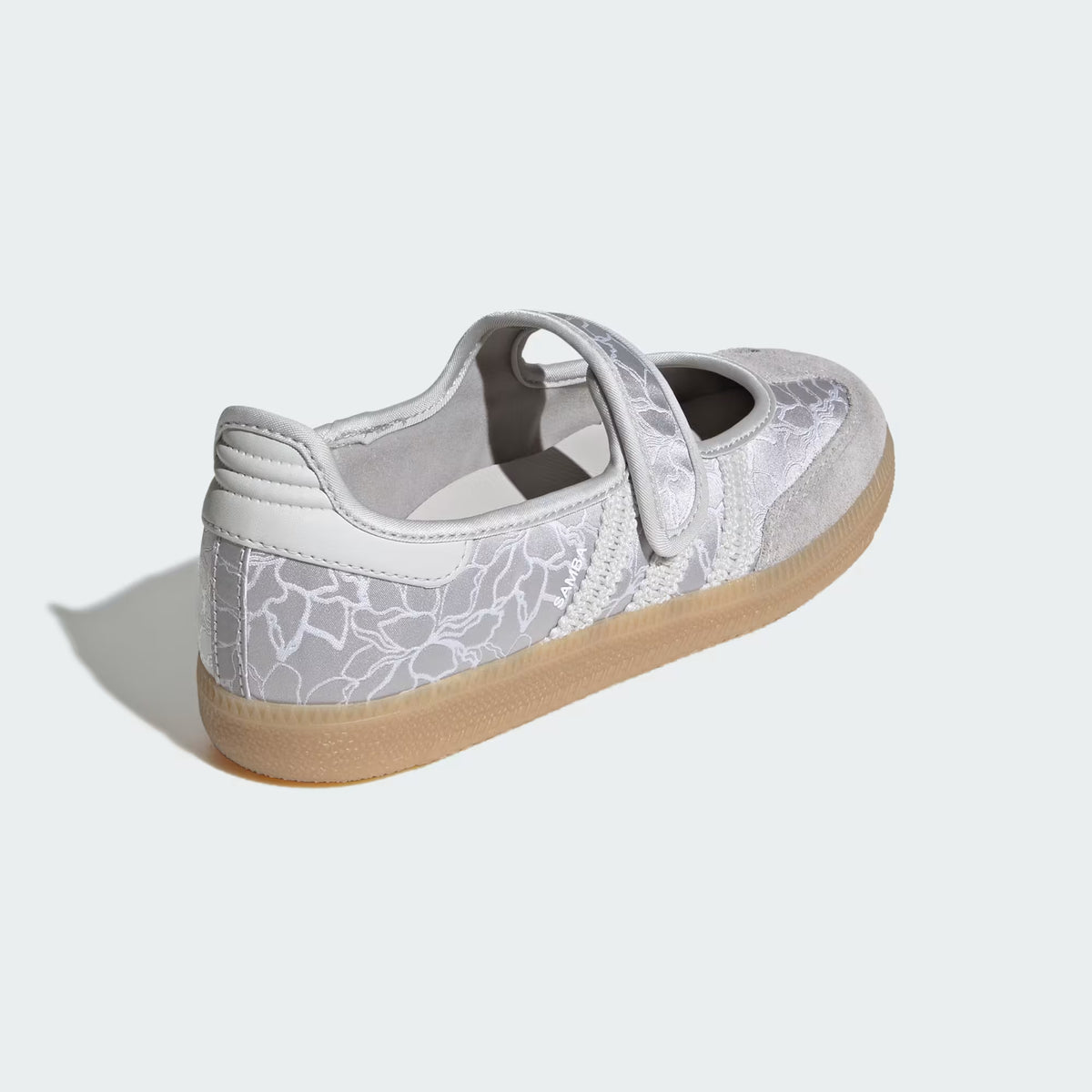 Women's Adidas Samba Jane - Silver Metallic / Grey One