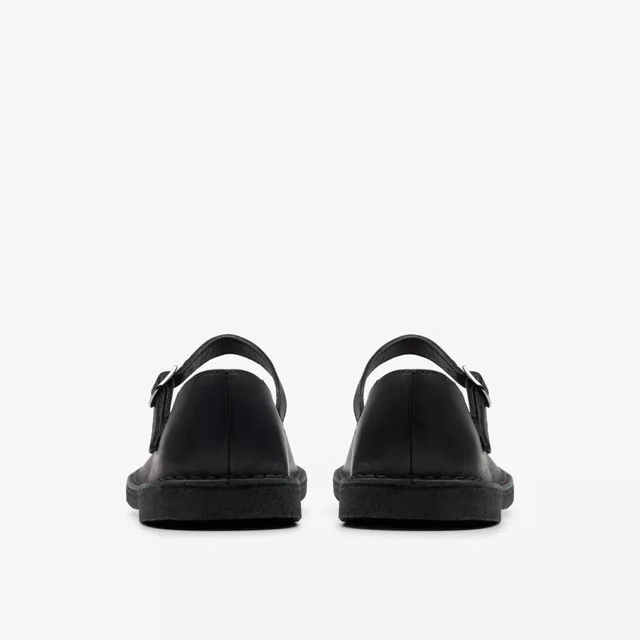 Women's Clark Desert Jane Leather - Black