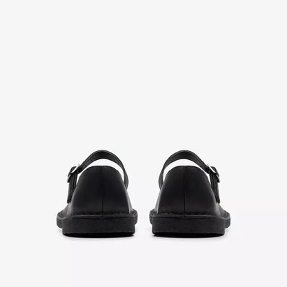 Women's Clark Desert Jane Leather - Black