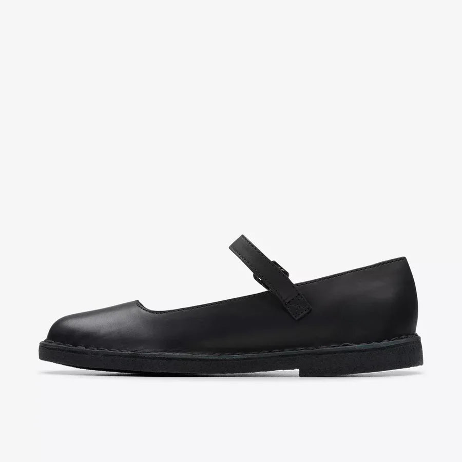 Women's Clark Desert Jane Leather - Black